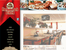 Tablet Screenshot of florhamparkdiner.com